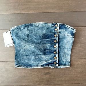 Retrofete Denim Top